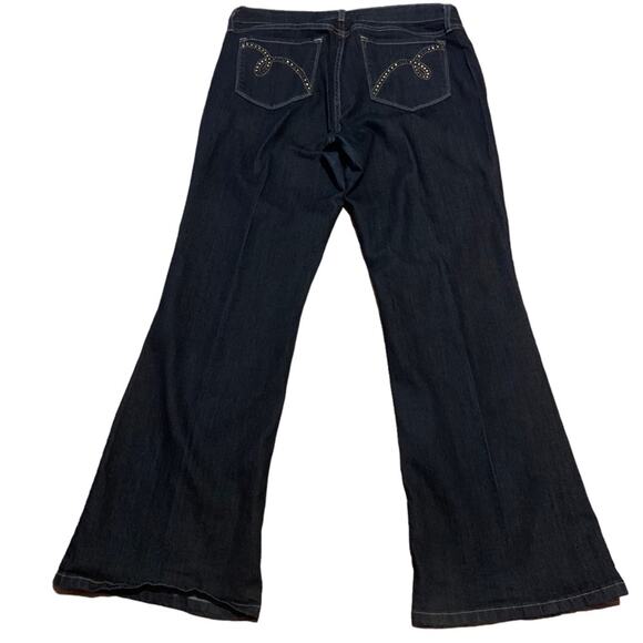 NYDJ Jeans Dark Wash Lift & Tuck Technology Denim Size US 14 - Picture 2 of 8